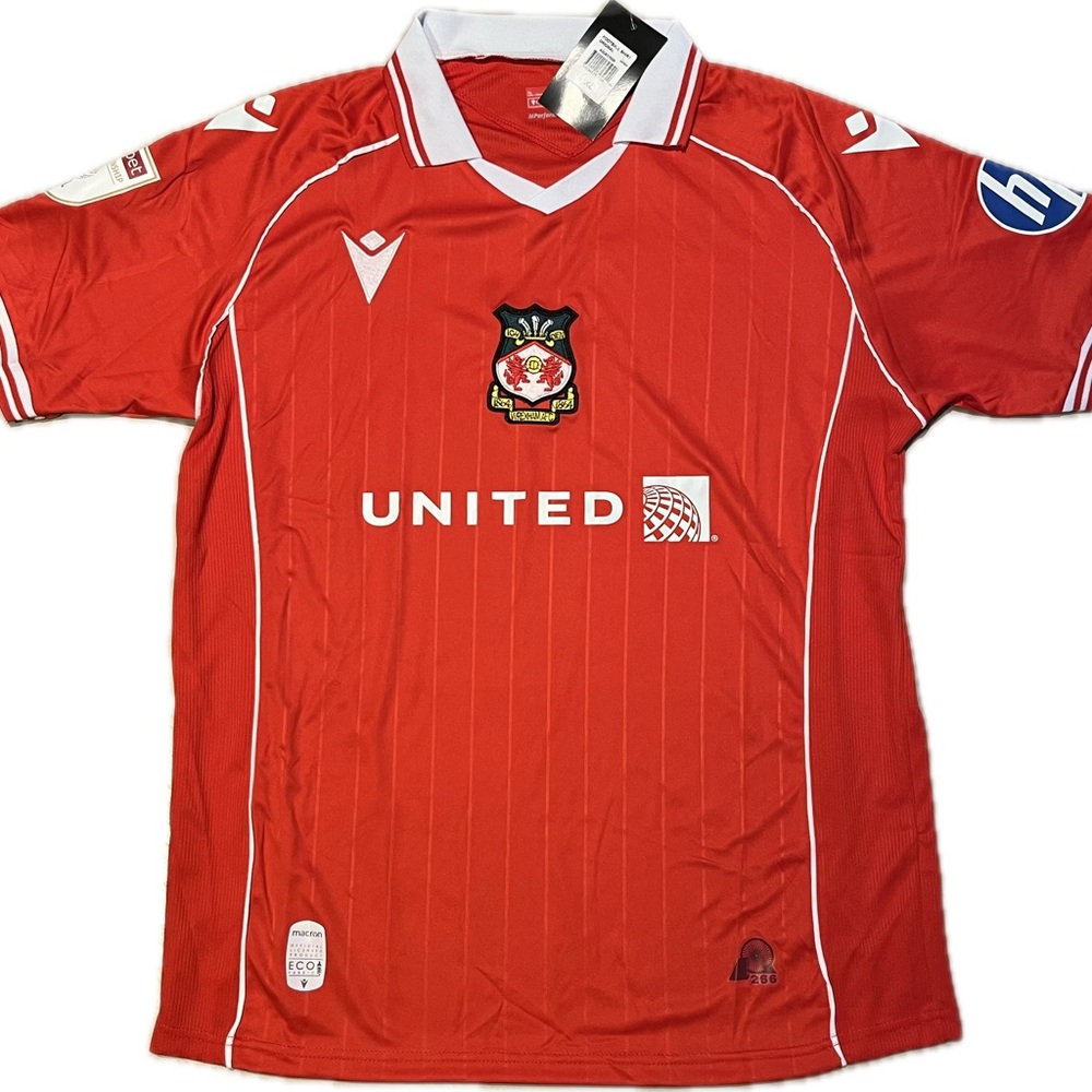 Macron Wrexham 25/26 Home Shirt